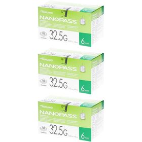 TERUMO® NANOPASS® 32.5G 0,22 x 6 mm