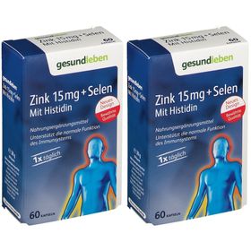 gesundleben Zink 15 mg + Selen