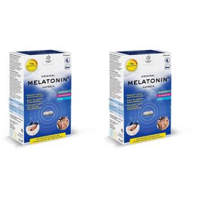 Original Melatonin+ Kapseln von Lemon Pharma bei Schlafstörungen, Vegan