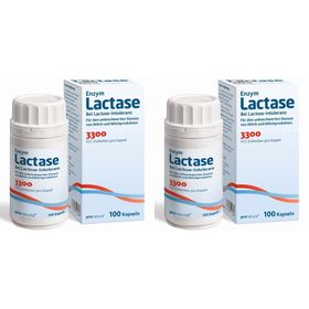 Enzym Lactase - 3300 FCC / 100 Kapseln