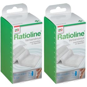 Ratioline® acute Verbandmull 10 cm x 2 m
