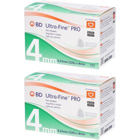 BD® Ultra-Fine PRO Pen-Nadeln 0,23 mm (32G) x 4 mm