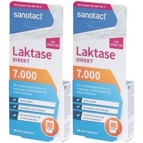 Sanotact Laktase direkt 7.000 Mini Tabletten