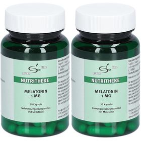 green line NUTRITHEKE MELATONIN 1 mg
