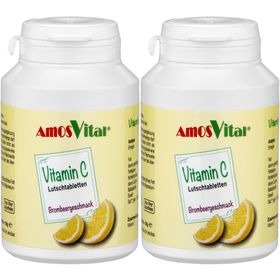 AmosVital® Vitamin C Lutschtabletten Brombeer