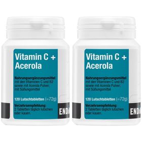 Vitamin C + Acerola Lutschtabl.