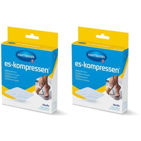 ES-Kompressen steril 7,5x7,5 cm 8fach 17fädig