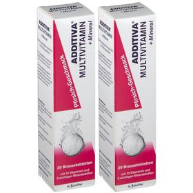 ADDITIVA® Multivitamin + Mineral Pfirsich-Geschmack