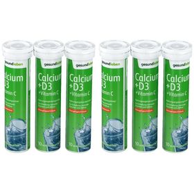 gesundleben Calcium + D3 + Vitamin C mit Orangengeschmack