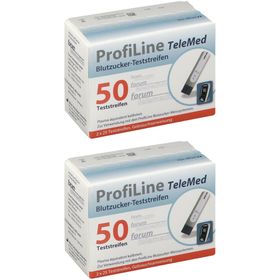 ProfiLine TeleMed Blutzucker-Teststreifen