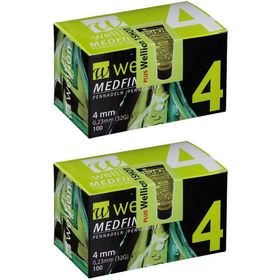WELLION MEDFINE plus Pen-Nadeln 4 mm