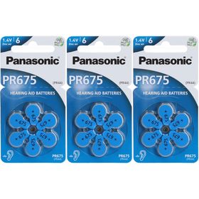 Panasonic PR675 Hörgerätebatterien