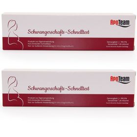 APOTEAM Schwangerschafts-Schnelltest 20mlU/ml