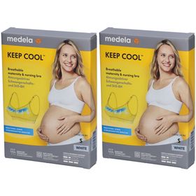 medela Keep Cool™ Schwangerschafts- und Still-BH weiß, Gr. S