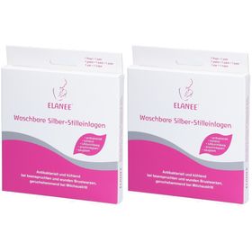 ELANEE® Stilleinlagen Silber waschbar