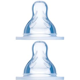 MAM Auslaufsicherer Silikonsauger für Milch & Tee, ab 4 Monate