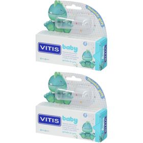 VITIS® Baby Gelbalsam + Fingerzahnbürste