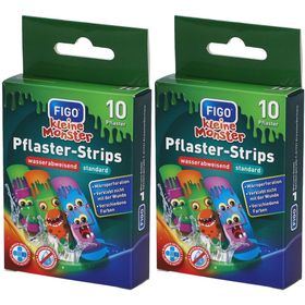 FIGO kleine Monster Pflaster-Strips wasserabweisend standard