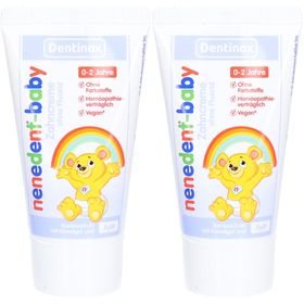 Dentinox® nenedent-baby Zahncreme ohne Fluorid 0-2 Jahre
