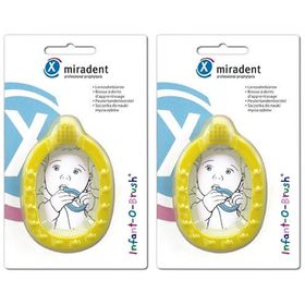 miradent Infant-O-Brush® Lernzahnbürste gelb