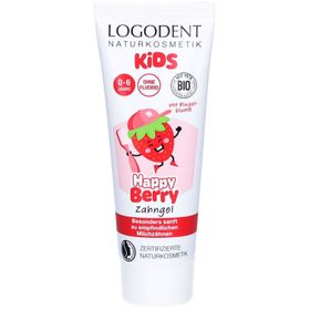 LOGODENT® Kids Zahngel Happy Berry ohne Fluorid für Kinder 0–6 Jahre