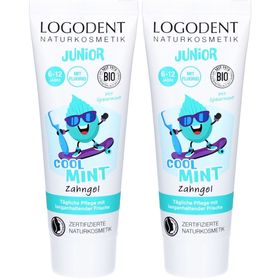 LOGODENT® Junior Zahngel Cool Mint mit Fluorid für Kinder 6–12 Jahre
