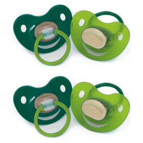 Baby-Frank® Beruhigungssauger in Kirschform Latex 0-6 Monate grün
