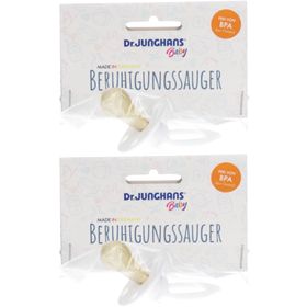 Beruhigungssauger kirschform Latex Weiss 0 - 6 Monate