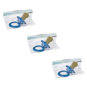 Dr. Junghans® Beruhigungssauger kirschform Latex ab 6 Monaten blau