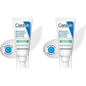 CeraVe Mattierende Feuchtigkeitsspendende Gel-Creme: Spendet Feuchtigkeit und absorbiert überschüssigen Talg bei öliger und fettiger Haut