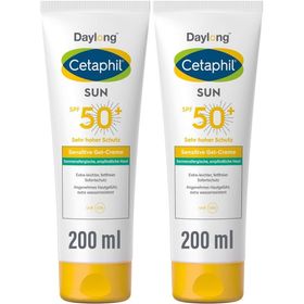 CETAPHIL SUN Sensitive Gel-Creme SPF 50+ Extra-leichter, fettfreier Sonnenschutz