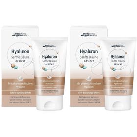 medipharma cosmetics Hyaluron Sanfte Bräune Gesichtspflege