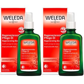 Weleda Körperöl Granatapfel - regenerierendes Pflegeöl strafft die Haut & regt die Zellerneuerung an