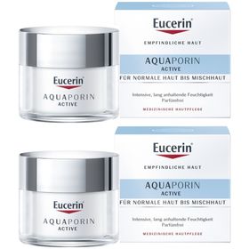 Eucerin AquaPorin Active für normale Haut bis Mischhaut – Intensive Feuchtigkeitsversorgung