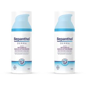 Bepanthol® DERMA Intensiv Gesichtscreme, Gesichtspflege für raue und sehr trockene Haut, dermatologisch getestete Feuchtigkeitscreme mit Dexpanthenol, nicht-komedogene Gesichtscreme