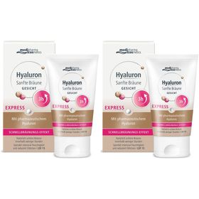 medipharma cosmetics Hyaluron Sanfte Bräune Express Gesicht