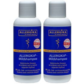 ALLERGIKA® Mildshampoo - Milde tägliche Reinigung bei sensibler, irritierter, zu Juckreiz und Schuppen neigender Kopfhaut und Kopfhautekzemen
