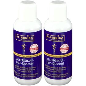 ALLERGIKA® Lipo Duschöl - Hautbarriere stärkendes, rückfettendes Duschöl bei sehr trockener, irritierter Haut und Juckreiz