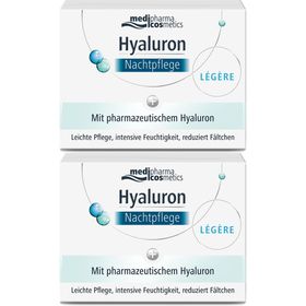medipharma cosmetics Hyaluron Nachtpflege légère