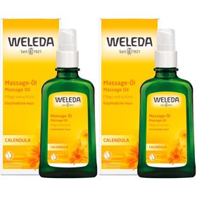 Weleda Massageöl Calendula - pflegt und nährt empfindliche Haut, hält sie glatt und geschmeidig