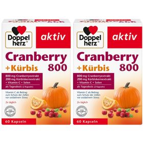 Doppelherz® aktiv Cranberry + Kürbis + Vitamin C + Selen Kapseln