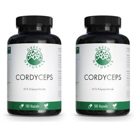 GREEN NATURALS Cordyceps mg sinensis hochdosiert vegan
