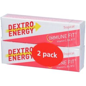 Dextro Energy Tropical + 10 Vitamine Doppelpack