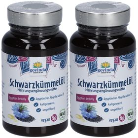Govinda Schwarzkümmelöl Kapseln – Ägyptisches Nigella Sativa Öl