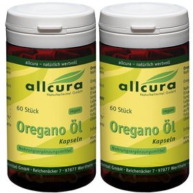 allcura Oregano Öl Kapseln vegan