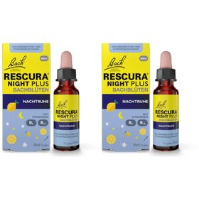Bachblüten Original RESCURA® PLUS Nachtruhe mit B-Vitaminen Tropfen