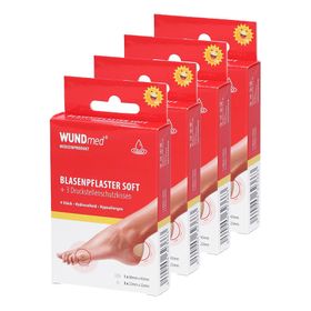 WUNDmed® BLASENPFLASTER SOFT + 3 Druckstellenschutzkissen