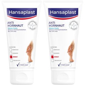Hansaplast Hornhaut Intensiv-Creme | Creme gegen Hornhaut | Urea Fußcreme | Für trockene Füße