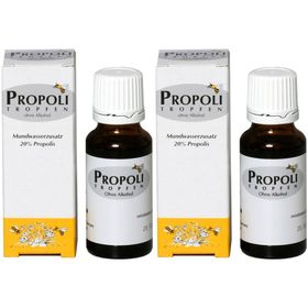 Propolis Tropfen Mundwasserzusatz ohne Alkohol