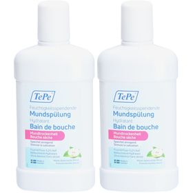 TePe® Feuchtigkeitsspendende Mundspülung Milder Apfel/milde Minze